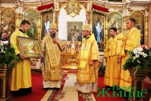 Митрополит Минский и Заславский Вениамин посетил Новогрудок и возглавил богослужение в Свято-Никольском кафедральном соборе