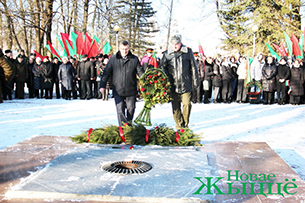 Митинг, посвященный Дню защитников Отечества и Вооруженных Сил Республики Беларусь, прошел в Новогрудке