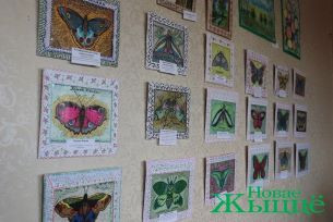 В Центре ремесел открылась выставка картин «Мир летающих цветов» Елены Пирязевой