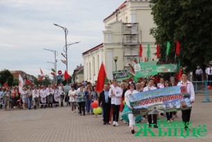 Празднично и торжественно Новогрудчина отметила День Независимости Республики Беларусь