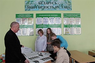В гимназии №1 школьники осваивают программу объединения по интересам «Защитник Отечества»