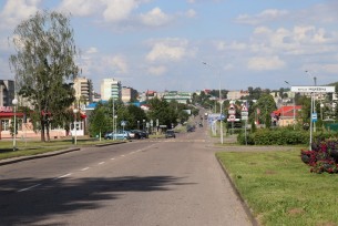 Улица Мицкевича - главная улица города Новогрудка