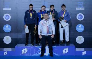 Новогрудчанин Максим Шедь занял 3-е место в международном турнире по греко-римской борьбе