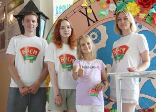Акция «Роднае-народнае» прошла в Новогрудском центре творчества детей
и молодежи