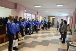 Новогрудчина встретила участников 56-го Звёздного похода студентов и преподавателей БГПУ
